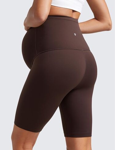 CRZ Yoga Womens Butterluxe شورتات راكب الدراجة النارية الأمومة فوق البطن 8 " - الحمل يوجا تمرين Activewear in Kuwait