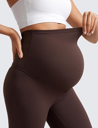 CRZ Yoga Womens Butterluxe شورتات راكب الدراجة النارية الأمومة فوق البطن 8 " - الحمل يوجا تمرين Activewear in Kuwait