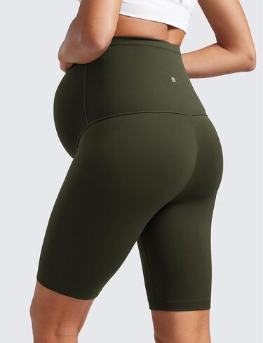 CRZ Yoga Womens Butterluxe شورتات راكب الدراجة النارية الأمومة فوق البطن 8 " - الحمل يوجا تمرين Activewear in Kuwait
