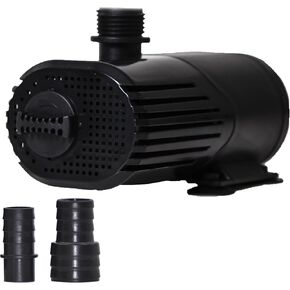 SmartPond 300 GPH Premium Fountain Pump ، ارتفاع الضخ من 3 إلى 5 أقدام ، مرشح مسبق محسّن ، قادر على ذلك ، مثالي للنوافير المتوسطة ، رائعة للزواج المائي