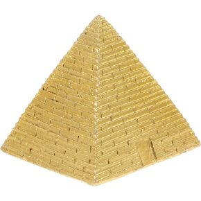 Imikeya Pyramid Model Educational Pyramid مصر هدايا تذكارية عتيقة زخرفة سطح المكتب لهواة الجمع