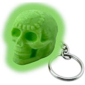 واقعية Aztec Death Whistle Keychain صراخ شبيهة بالإنسان أكثر من 125 ديسيبل ، مثالية للدفاع عن النفس (الوردي)