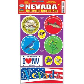 Gallopade Publishing Group Nevada Bulletin Board Set (9780635075222)
