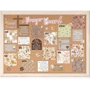 chunful 100 PCS Fleat Board Board Supplies for Women with Pins Envelope and Bible Verse Quotes Floral Christian Gip in Kuwait