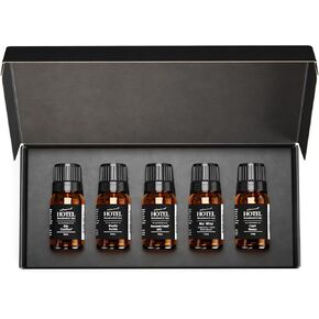 AirScent Hotel Diffuser Oil Gift Set - Buyers’ Best Picks - 10 mL, 0.34 fl oz Hotel Fragrance Oil Gift Set - Inspired by The Ritz Carlton, Westin, Baccarat NYC, My Way and Capri Brezza Scents