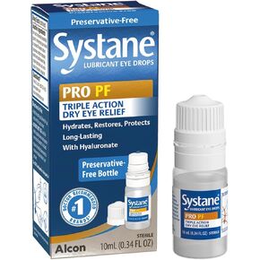 Systane Pro PF Dry Eye Relief Preservative Free Lubricant Eye Drops 10 mL