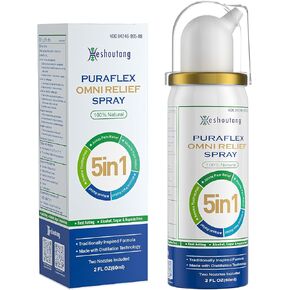 OmniRelief Spray Herbal Fast-Acting Various Pain & Nasal Congestion Relief|60ml Distillation