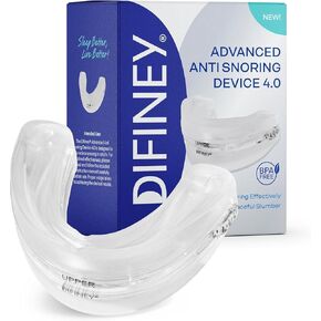 Anti Snoring Device: Anti Snoring Mouthpiece Device Mouth Guard - Effective Anti Snore Solution for Men and Women - Customizable Adjustable Comfortable