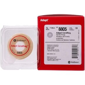 Hollister 8805 Adapt 4 "حلقات حاجز مسطحة على نطاق واسع ، 2" سمك ، 10 حزمة - حلقة عظمية عظمية ، حلقة بارير قابلة للتخصيص