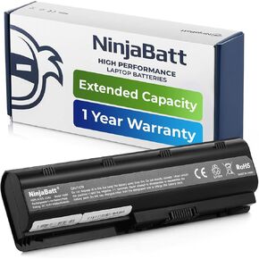NinjaBatt Battery for HP 756743-001 V104 vi04 756744-001 Envy 14 15 17 Series Probook 450 g2 g3 756478-851 756478-422 756478-421 756478-422 - High Performance [4 Cells/2200mAh] in Saudi Arabia