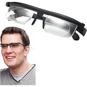 Adjustable Glasses Dial Vision,Adjustable Vision Eyeglasses Near and Far Sight For Men And Women (1pcs)