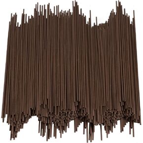 130pcs reed diffuser sticks-10 in/3mm black reed sticks ، shiffuser chicks ، مناسبة لنشر روائح الزيت العطرية (10/25 سم)
