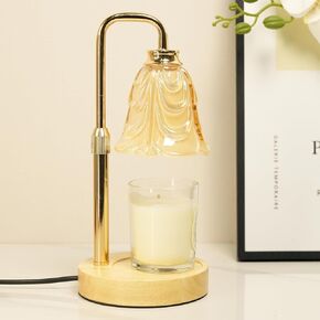 Candle Warmer Lamp with Timer, Adjustable Height and Dimmable, Birthday Gifts for Womens, Mothers Day Gifts for Mom, Unique Home Decor Aesthetic (Pink)