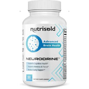 Nootropic Brain Support for Memory & Focus | Enhances Clarity, Concentration, & Alertness | with Thiamin, Chromium, Magnesium & Herbal Extracts