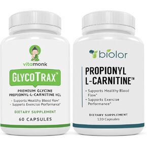 Circulation Boost Bundle - GPLC & PLCAR Capsules for Enhanced Blood Circulation (Already Within Normal Ranges)