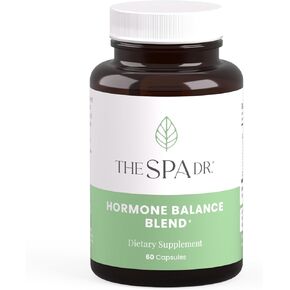 The Spa Dr. Hormone Balance for Women - Menopause Supplements for Women with Saw Palmetto, Chaste Tree Berry, Dong Quai for Night Sweats, Hot Flashes & Mood Swings - Menopause Support - 60 Capsules
