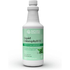Nature's Sunshine Liquid Chlorophyll - دعم المناعة ، التخلص من السموم والتطهير ، قطرات سائل الكلوروفيل مع زيت النعناع ، دفعة الطاقة الطبيعية ، مزيل العرق الداخلي - 16 أوقية