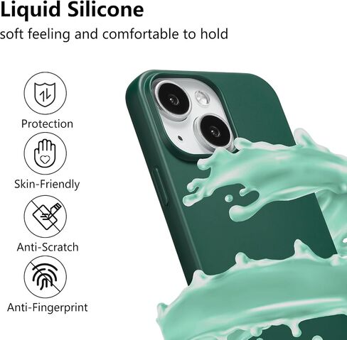 ZTOFERA Crossbody Case for iPhone 12/12 Pro 6.1",Liquid Silicone Case with Adjustable Neck Cord Strap,Shockproof Soft Slim TPU Protective Cover for iPhone 12 & iPhone 12 Pro-Black in Kuwait