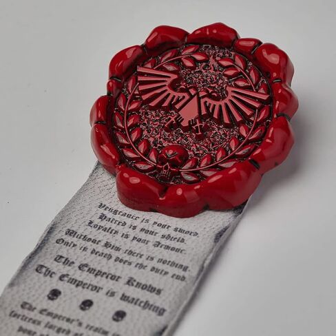 Tarforged متوافق مع Warhammer 40k نقاء الختم: شارة دبوس أكويلا الإمبراطورية/ملصق 1pc in Kuwait