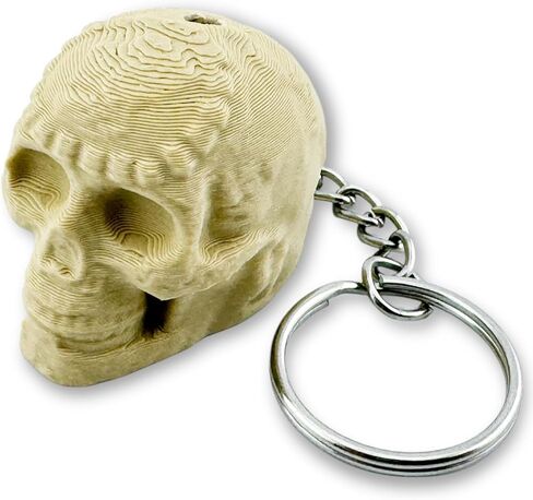 واقعية Aztec Death Whistle Keychain صراخ شبيهة بالإنسان أكثر من 125 ديسيبل ، مثالية للدفاع عن النفس (الوردي) in Kuwait
