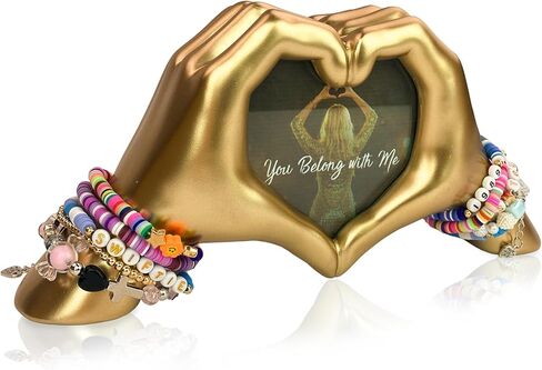 Unique Heart Hands Sculpture with Picture Frame - Romantic Wedding,Anniversary and Engagement Gift Idea for Couples, Women,Wife in Kuwait