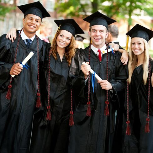 Graduation Cords, Sage Green White Cords for Graduation 2025, Polyester Honor Cord with Tassel, 67" Long Braided Honor Rope for Graduates Bachelor Gown Grad Decorations Party Supplies College in Kuwait