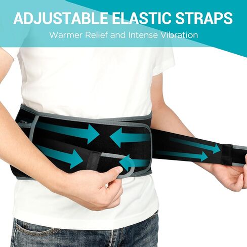 comfytemp cordless وسادة التسخين مع مدلك لتخفيف آلام الظهر ، مدلك أسفل الظهر المحمولة FSA HSA مؤهلة يمكن ارتداؤها ، هدايا عيد الأب ، هدايا عيد ميلاد لأبي أمي الرجال ، 3 حرارة السيارات 58 " in Saudi Arabia