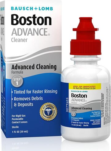 Boston Advance Contact Lens Solution by Bausch+ Lomb, for Gas Permeable Contact Lenses, 1 Fl Oz (Packaging May Vary) in Saudi Arabia