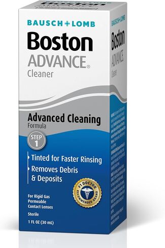 Boston Advance Contact Lens Solution by Bausch+ Lomb, for Gas Permeable Contact Lenses, 1 Fl Oz (Packaging May Vary) in Saudi Arabia