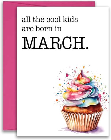 Birthday Month Birthday Cake Greeting Card 5x7 inches w/Envelope (June) in Saudi Arabia