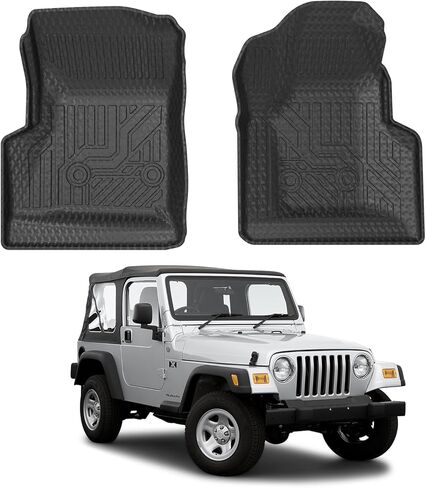 Mixsuper 1st Row Floor Mats Compatible with 2020-2023 Chevrolet Corvette C8 All Weather Custom Fit Floor Liners First Row Mat Liner Set Black in Kuwait