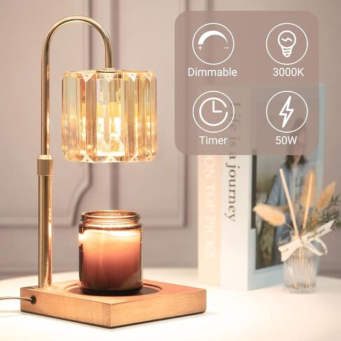 شمعة دافئة مصباح مع مؤقت ، شمعة كهربائية قابلة للضايق Wamer قابلة للتعديل ، مصباح شمعة حديثة زجاجية ، أسود ، ديكور المنزل الأنيق in Kuwait