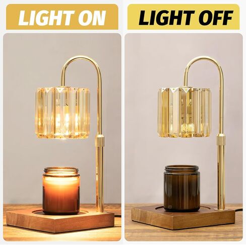 شمعة دافئة مصباح مع مؤقت ، شمعة كهربائية قابلة للضايق Wamer قابلة للتعديل ، مصباح شمعة حديثة زجاجية ، أسود ، ديكور المنزل الأنيق in Kuwait