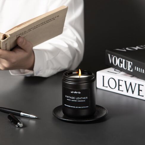 Scented Candles for Men, 6-Pack Candles for Home Scented, 42oz, 300 Hours Burning Time Long-Lasting Aroma — The Masculine Men Candle, Perfect for Boyfriend, Him, Father Aromatherapy Gift in Saudi Arabia