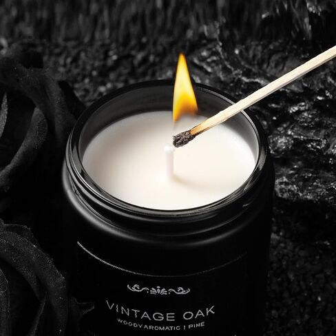 Scented Candles for Men, 6-Pack Candles for Home Scented, 42oz, 300 Hours Burning Time Long-Lasting Aroma — The Masculine Men Candle, Perfect for Boyfriend, Him, Father Aromatherapy Gift in Saudi Arabia