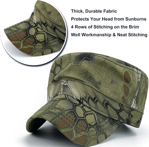 رجل مقاوم للماء كامو كاديت قبعات الجيش العلم الأمريكي مشبك المرأة سريعة الجافة شقة علوية العسكرية OCP دورية فيلق قبعات in Kuwait