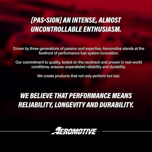 Aeromotive 11101 Red Fuel Pump (A1000 - EFI or Carbureted Applications) in Saudi Arabia