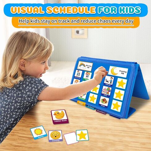 Pecs Visual Communication Book, Communication Board for Nonverbal Kids, 203 Organ Counting Animals Communication Cards, Autism Speech Therapy Materials, Toddler Behavior Book for Home School in Kuwait