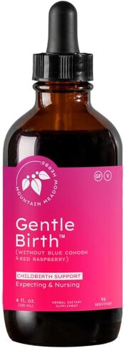 Mountain Meadow Herbs Gentle Birth for Birth Prep/Labor Prep, Fast Acting Liquid Herbal Extract for Childbirth Support w/o Blue Cohosh - 4oz in Kuwait
