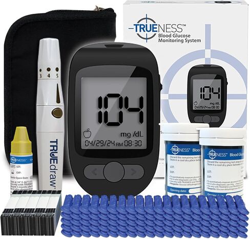 TRUENESS Air Meter with 100 strips, 100 Lancets and Lancing Device in Saudi Arabia