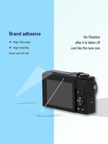Screen Protector for Sony ZV-1F ZV1F Vlog Camera [3 Pack],Tempered Glass 9H Hardness Anti-Scratch Bubble-Free Easy Installation | 3-Pack + ABS Box. 9H Hardness, Anti-Scratch, Anti-Bubble, HD Clarity, Anti-Fingerprint, Easy Install. NOT for other cameras in Saudi Arabia