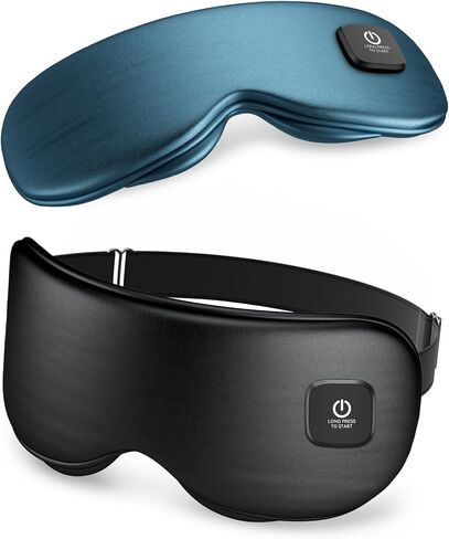 Heated Eye Mask - Cordless Eye Mask for Dry Eyes, FSA HSA Eligible, Eye Relief, Improved Sleep, Washable Eye Heating pad for Travel and with Replaceable Shell in Saudi Arabia