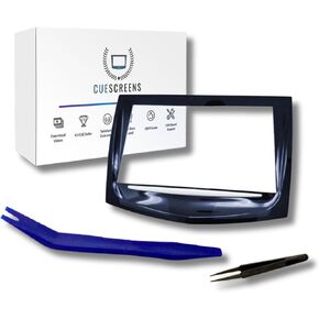 [شاشات Cuescreens] لاستبدال Cadillac CUE Premium شاشة تعمل باللمس محسنة خالية من الجل + مجموعة أدوات مجانية + أدلة التثبيت