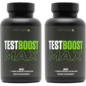 الأمة المنحوتة - ملحق Tribulus Terrestris مع Ashwagandha و Tribulus Extract و American Ginseng Root - 60 Capsules Free Gluten - 2 Pack