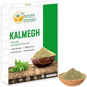 مسحوق Kalmegh 100 ٪ paniculata paniculata (Green Chiretta Herb) للاستخدام العشبي - Power Andrographis Powder 5.3 أوقية