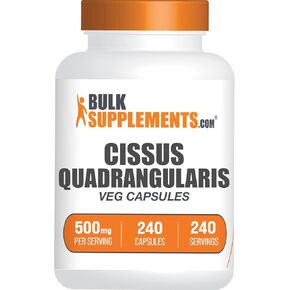plksupplements.com cissus quadrangularis استخراج كبسولات - ملحق cissus quadrangularis - خالية من الغلوتين ، 1 كبسولة لكل وجبة ، 240 كبسولات الخضار (حزمة 1)