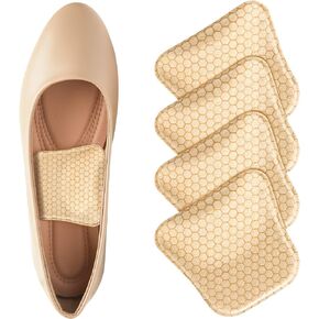 Arch Support Inserts Women for Flat Feet, Gel Arch Inserts for Plantar Fasciitis Relief, Non-Slip Arch Support Pads, Two-Option of Different Heights (High-Clear)
