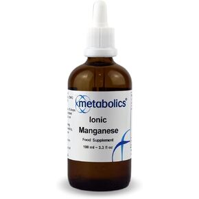 Ionic Manganese Liquid Supplement 100ml | Suitable for sublingual Consumption | Made in The UK | Nothing Added