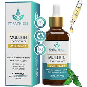 4-في 1 قطرات Mullein الدهنية من أجل الرئتين-المخاط السريع والتهاب الحلق التهاب-التخلص من السموم الطبيعية للرئة مع مستخلص أوراق mullein ، وليسيثين عباد الشمس ، والكولين والنعناع الشاي-الولايات المتحدة الأمريكية مصنوعة