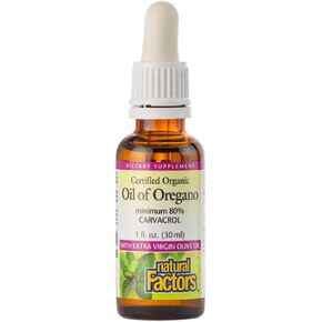 العوامل الطبيعية ، الزيت العضوي المعتمد من Oregano ، ملحق العشبية لدعم المناعة ، نباتي ، غير المعدلة وراثيا ، 2 أوقية